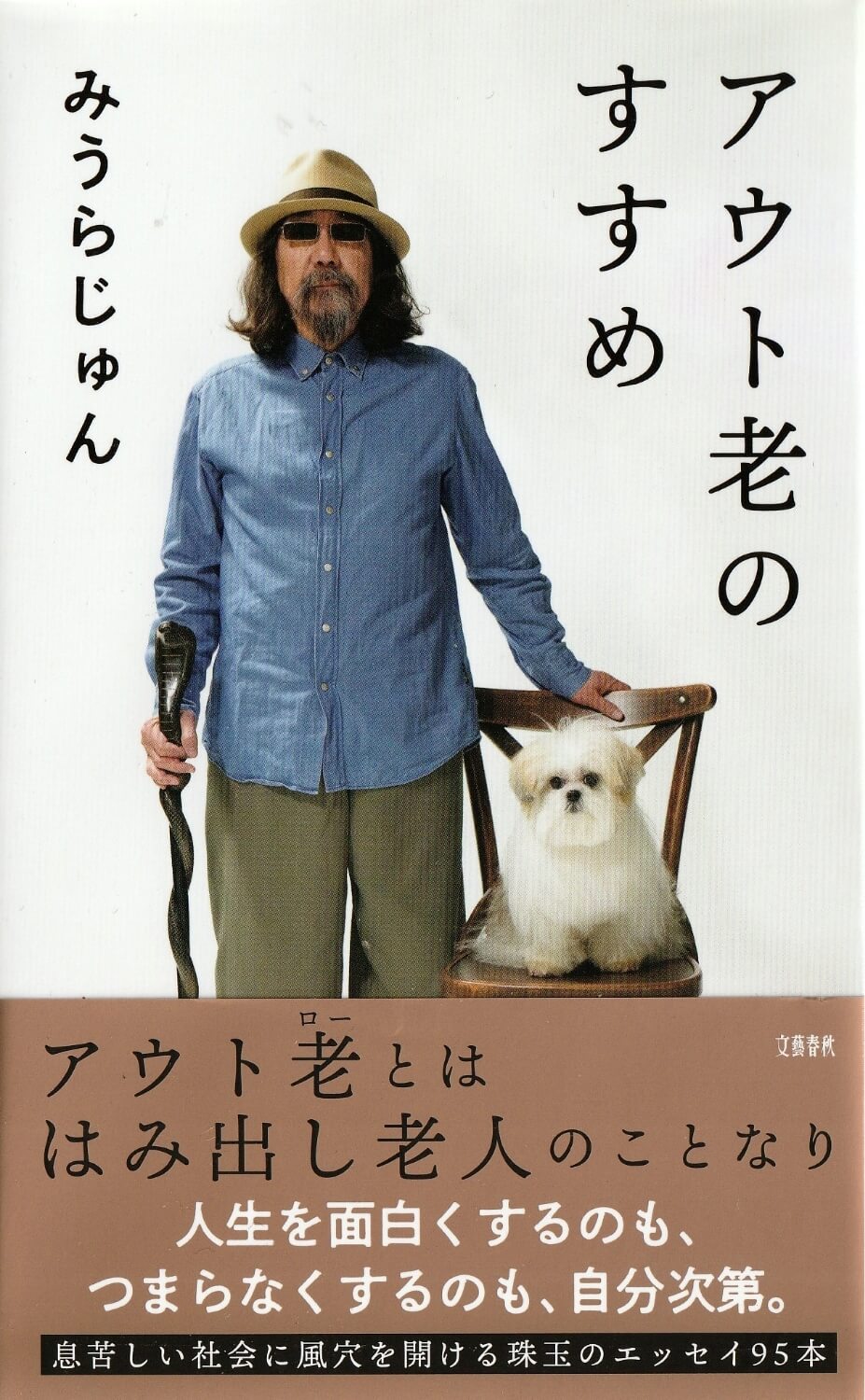 みうらじゅん『アウト老のすすめ』表紙